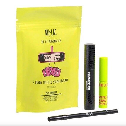 

Косметика Eye Look Kit 23 Personalities Brow CEO + Black Mamba + Shiva Eyeliner Limited Edition Mulac