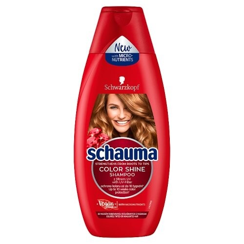 

Шампунь для волос, 400 мл Schwarzkopf, Schauma Color Shine