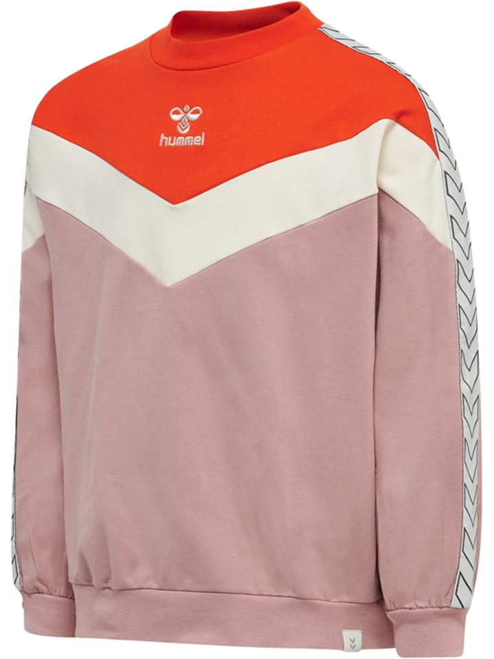 Толстовка Hummel Sweatshirt Hmlalvilda Mädchen, цвет WOODROSE — фото 4
