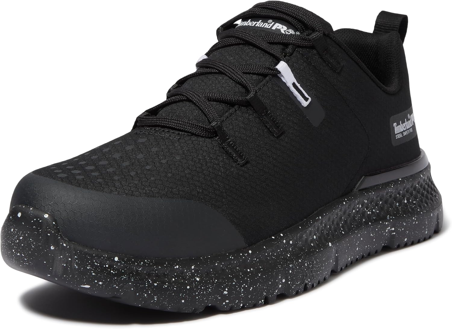 

Timberland PRO мужские рабочие кроссовки Intercept со стальным мыском, Black/White