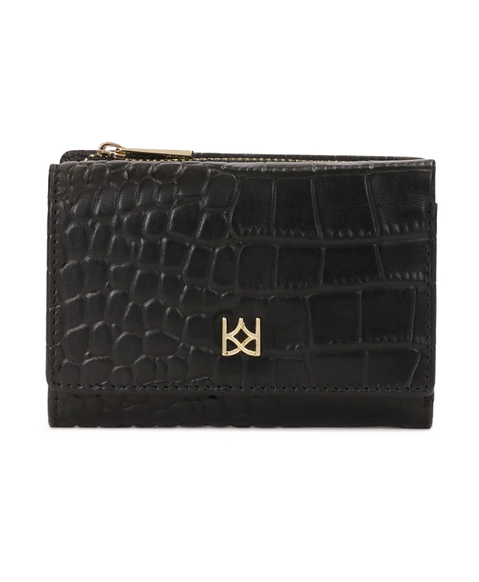 

Небольшой кошелек с тиснением Kazar, черный