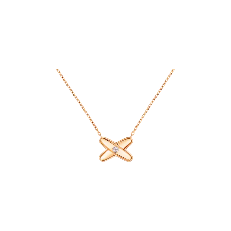 

Chaumet - колье jeux de liens из розового золота и диамантов - 085800 CHAUMET