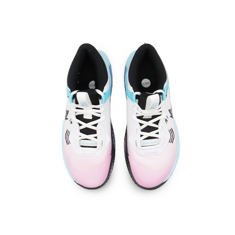 

Кроссовки Nike Air Zoom Crossover Vintage Basketball Shoes Women's Low-top Blue/White/Pink, розовый