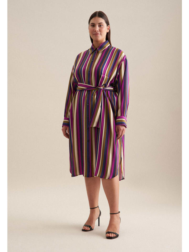 

Длинное платье Seidensticker Oversized, темно-синий