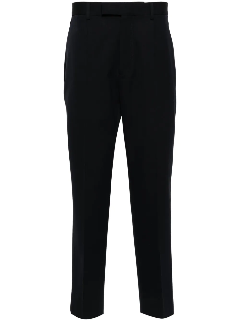 

Зауженные брюки строгого кроя Zegna, синий