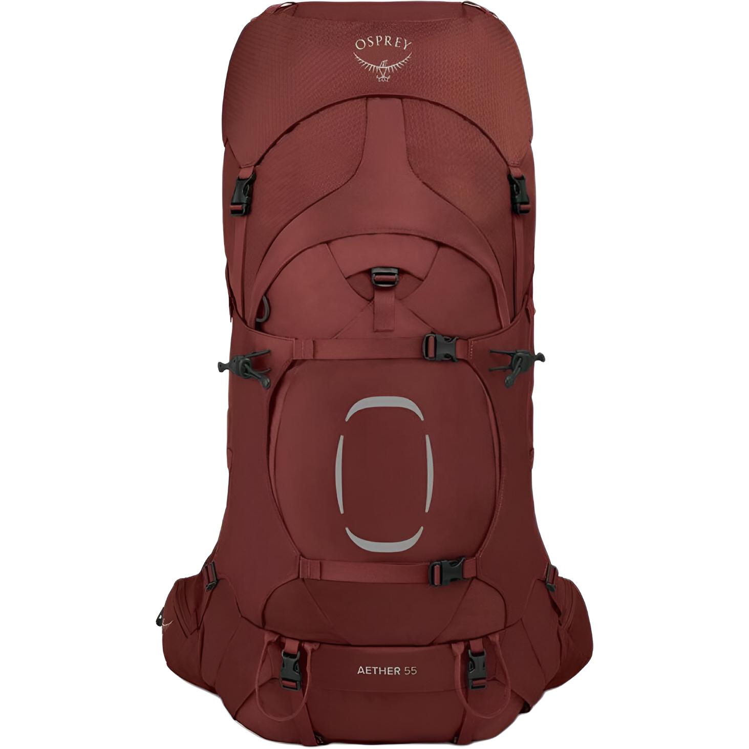

55л альпинистский рюкзак Outdoor Bag Nylon Deep Oak Red мужской OSPREY, красный