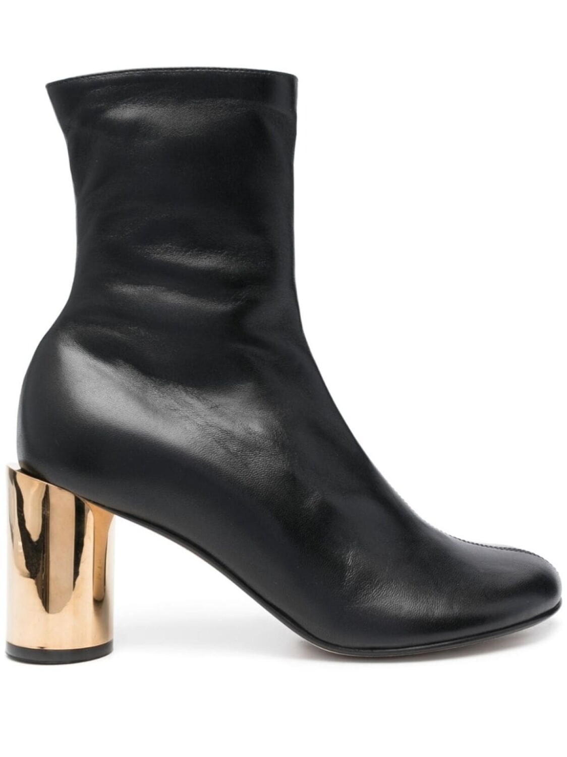 

Lanvin ботинки с закругленным носком, черный
