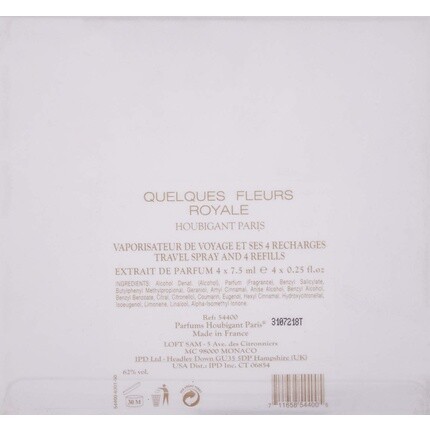 Quelques Fleurs Royale Travelspray Box Reisespray 100G, Houbigant — фото 3