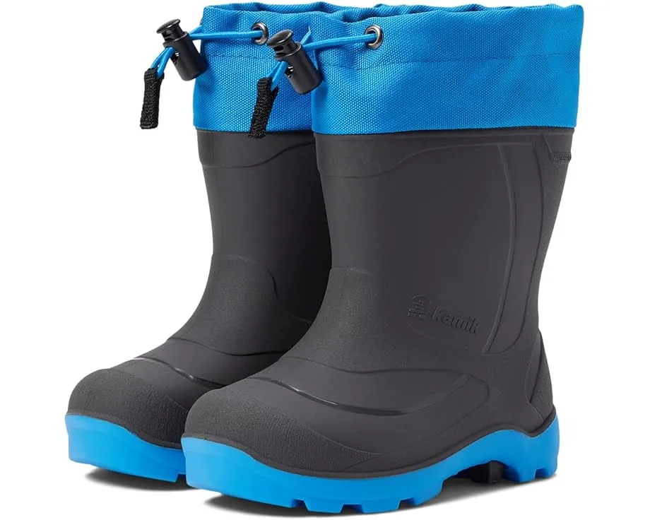 Ботинки Kamik Kids Snobuster 1 (Toddler/Little Kid/Big Kid), Charcoal/Blue