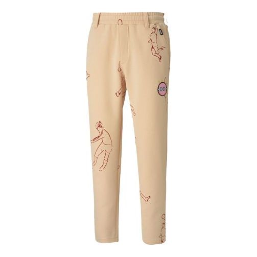 

Повседневные брюки PUMA X KS TAILORED PANTS Knit Long Pants Peach 598437-12