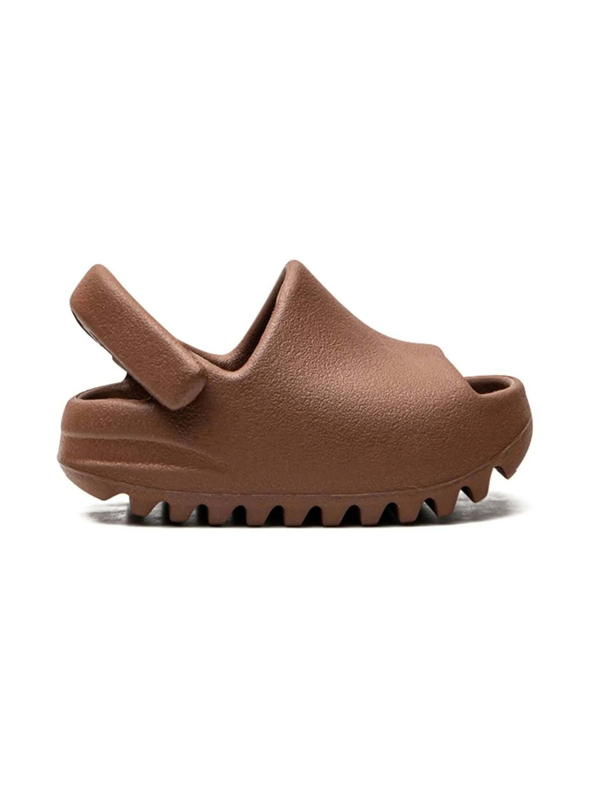 Сандалии YEEZY Slide Flax Adidas Yeezy Kids, коричневый — фото 2