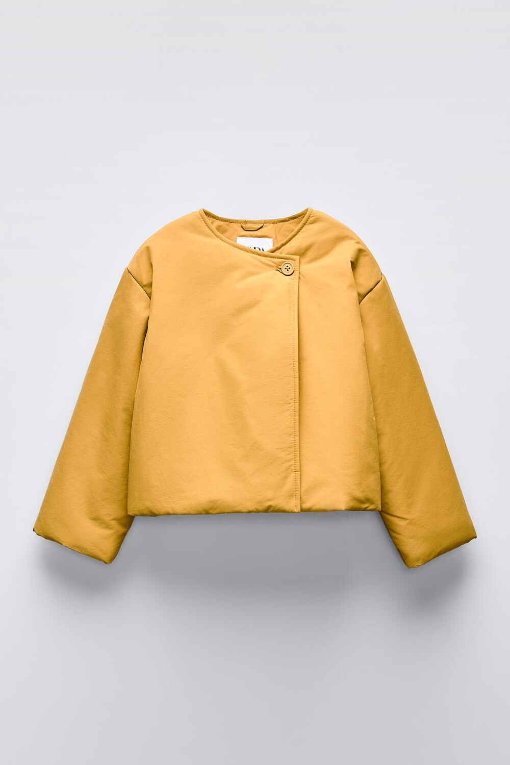 

Куртка-кроссовер ZARA, цвет mustard