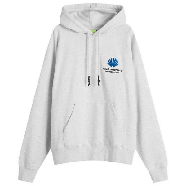 

Толстовка с логотипом New Amsterdam Surf Association, серый
