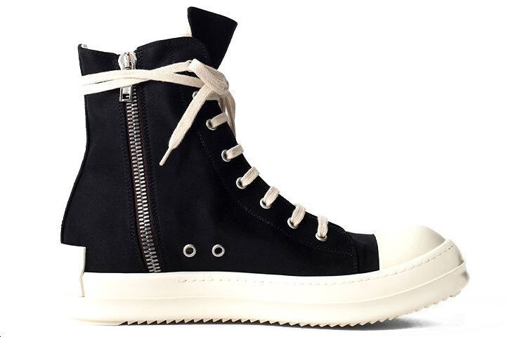 

Кеды высокие Rick Owens DRKSHDW, черный / белый