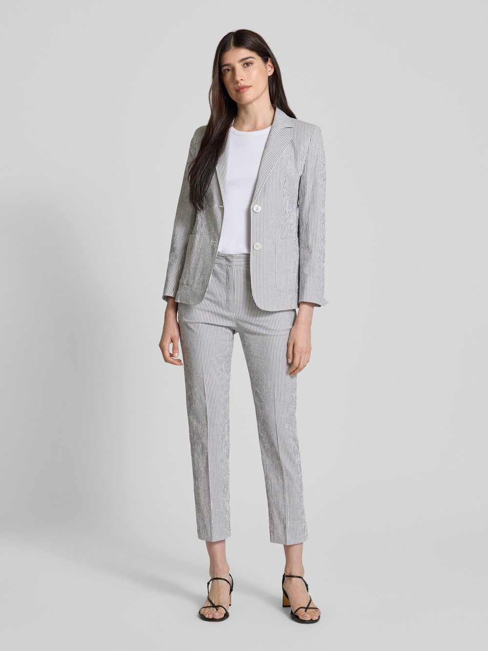 

Пиджак с накладными карманами модель 'ALETTA' Weekend Max Mara, темно-синий