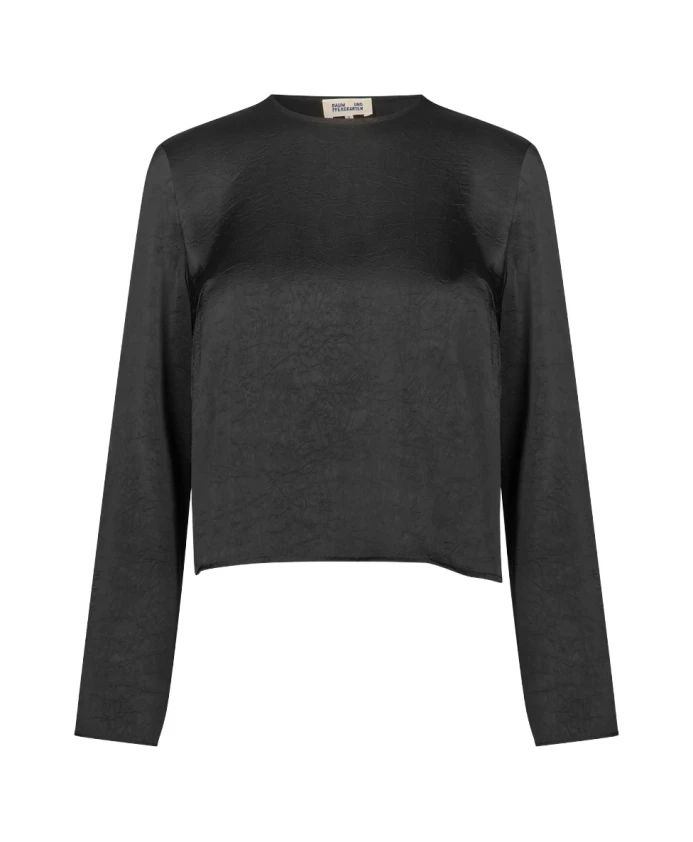 

Черная блузка «Миза» для женщин Baum Und Pferdgarten, черный