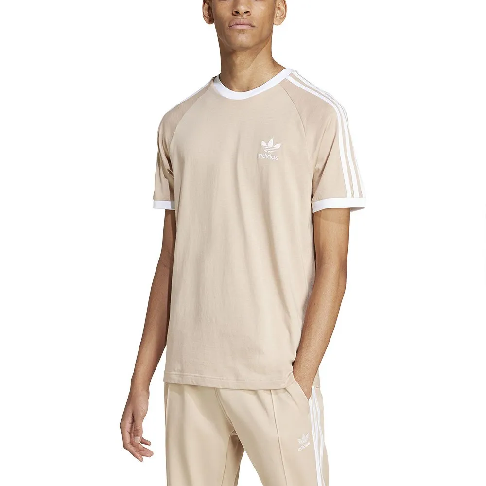 

Футболка с коротким рукавом adidas Originals Adicolor Classics 3 Stripes, бежевый