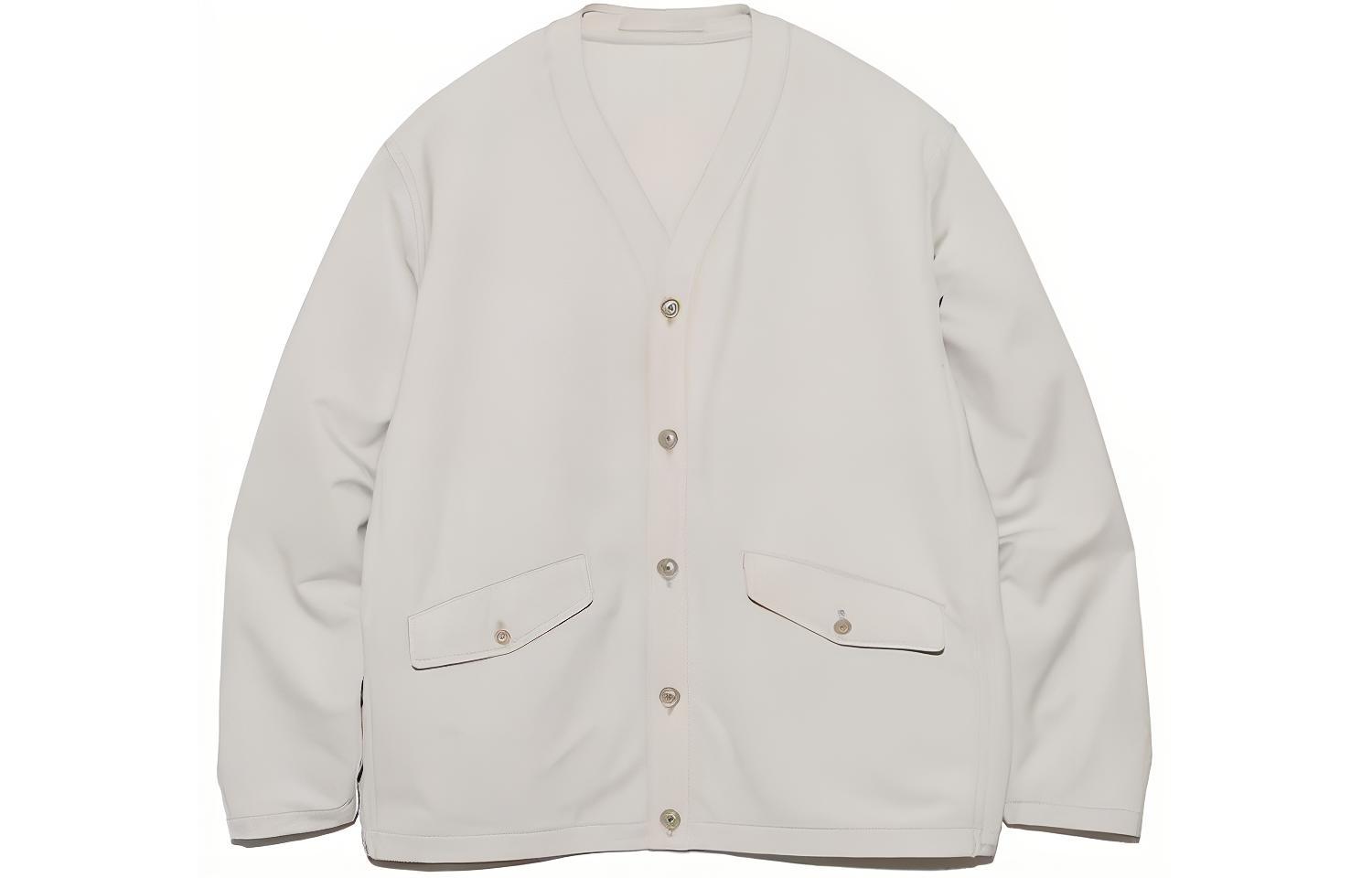 

Nanamica Альфадрай куртка на пуговицах, Light Gray