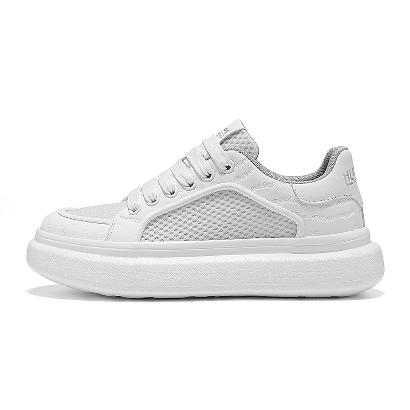 

HLA Низкие скейтбордские кроссовки мужские бело-красные, цвет White Red