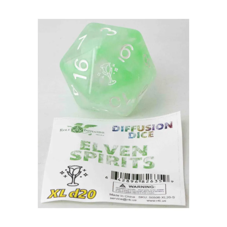 

XL d20 — Одиннадцать духов с символом, Game Dice - XL d20's