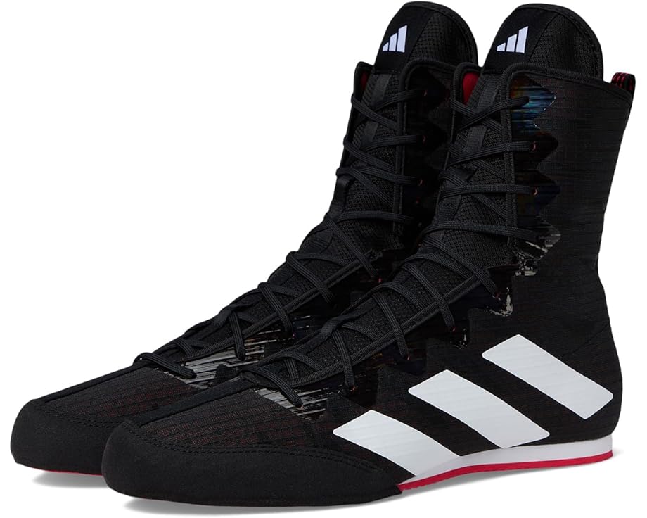 Кроссовки adidas Box Hog 4, цвет Black/White/Pure Ruby