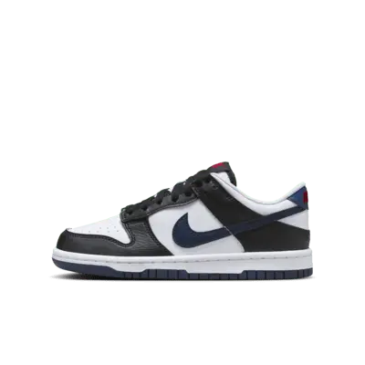 

Кроссовки Nike Dunk Low, цвет Black/White/University Red/Midnight Navy