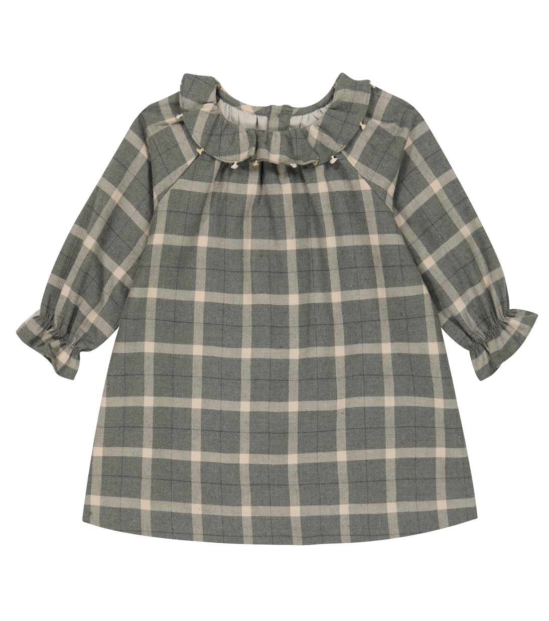 

Платье из хлопка в клетку Baby Teale Bonpoint, Girs Chine Clair