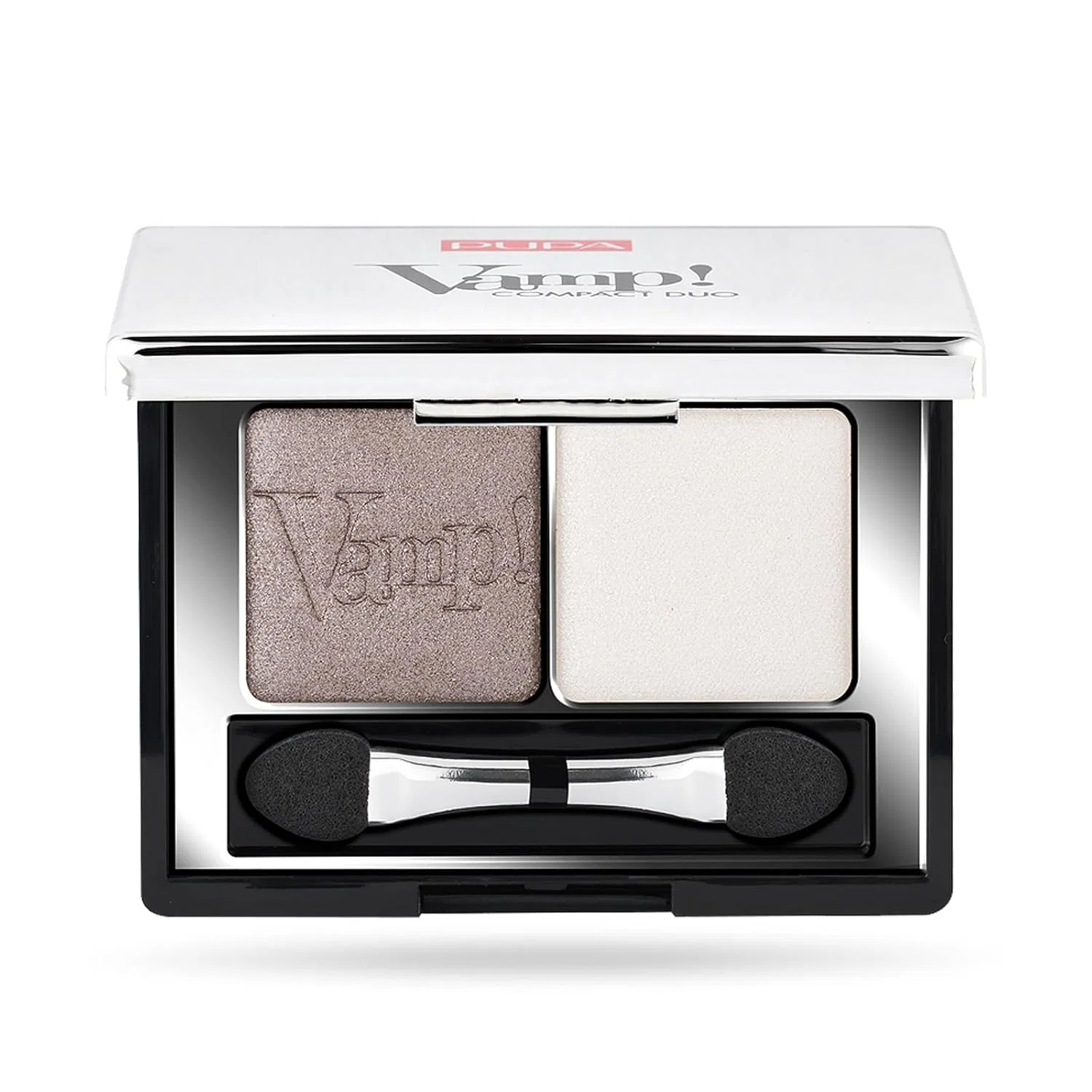 Компактные двойные тени для век «Vamp! Compact Duo» от PUPA Pupa, 008 Cream Taupe