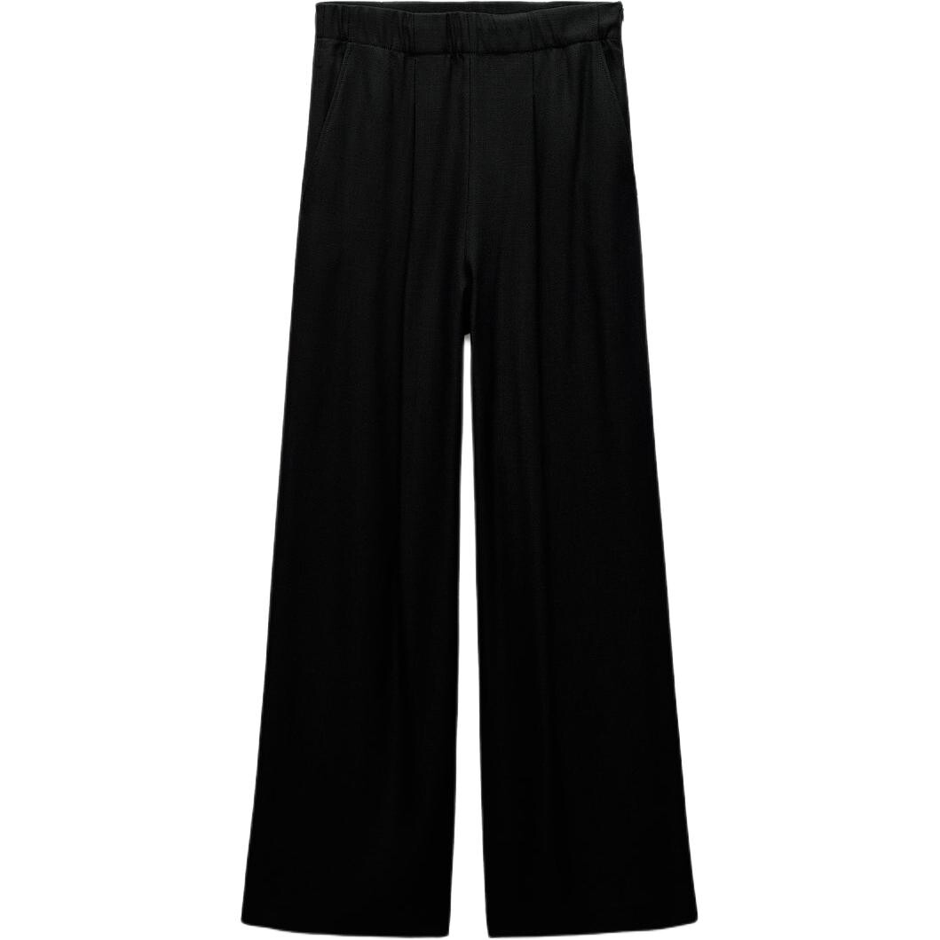 

Повседневные брюки женские серии ZW черного цвета Zara