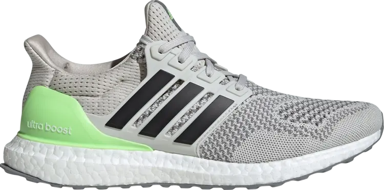 

Кроссовки UltraBoost 1.0 'Grey Green Spark', серый