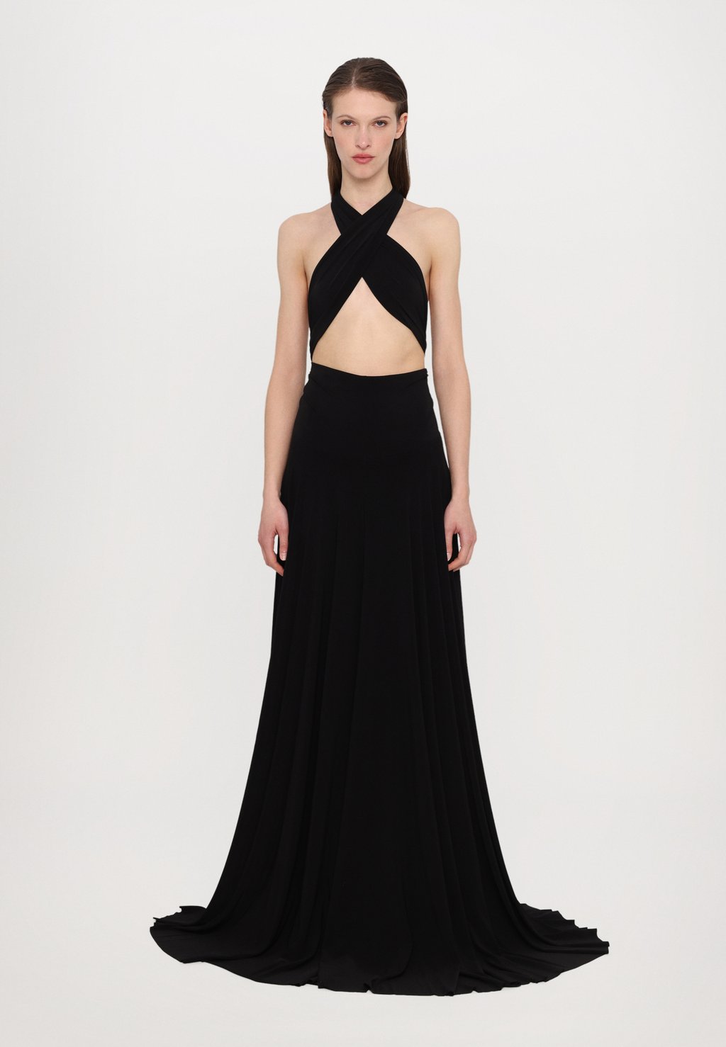 

Платье макси CONVERTIBLE GOWN Norma Kamali, черный