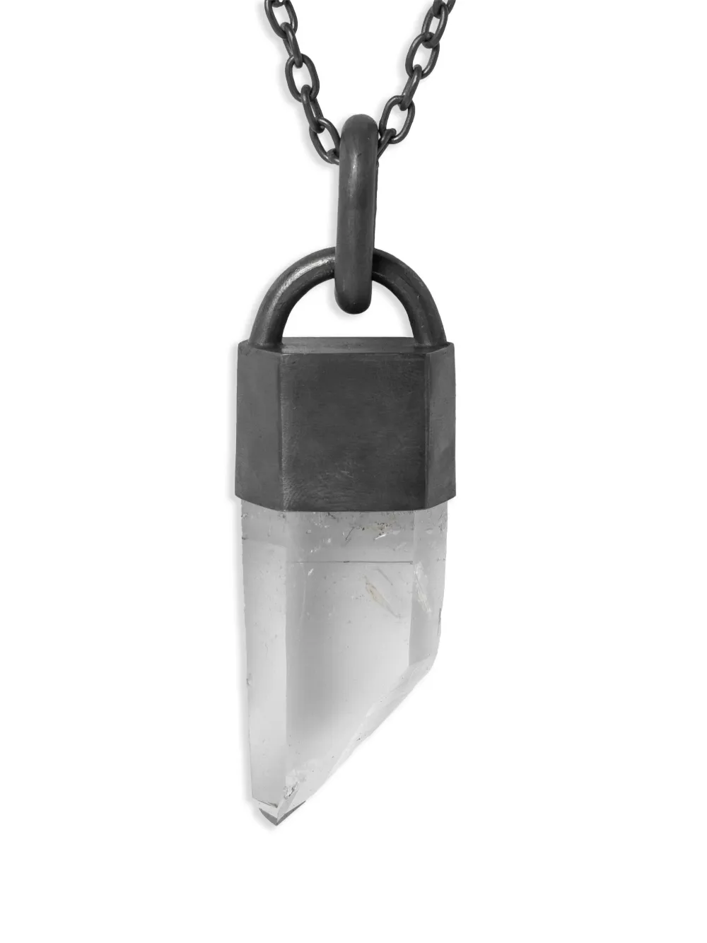 

Серебряное колье Talisman с кварцем Parts of Four, серебяный