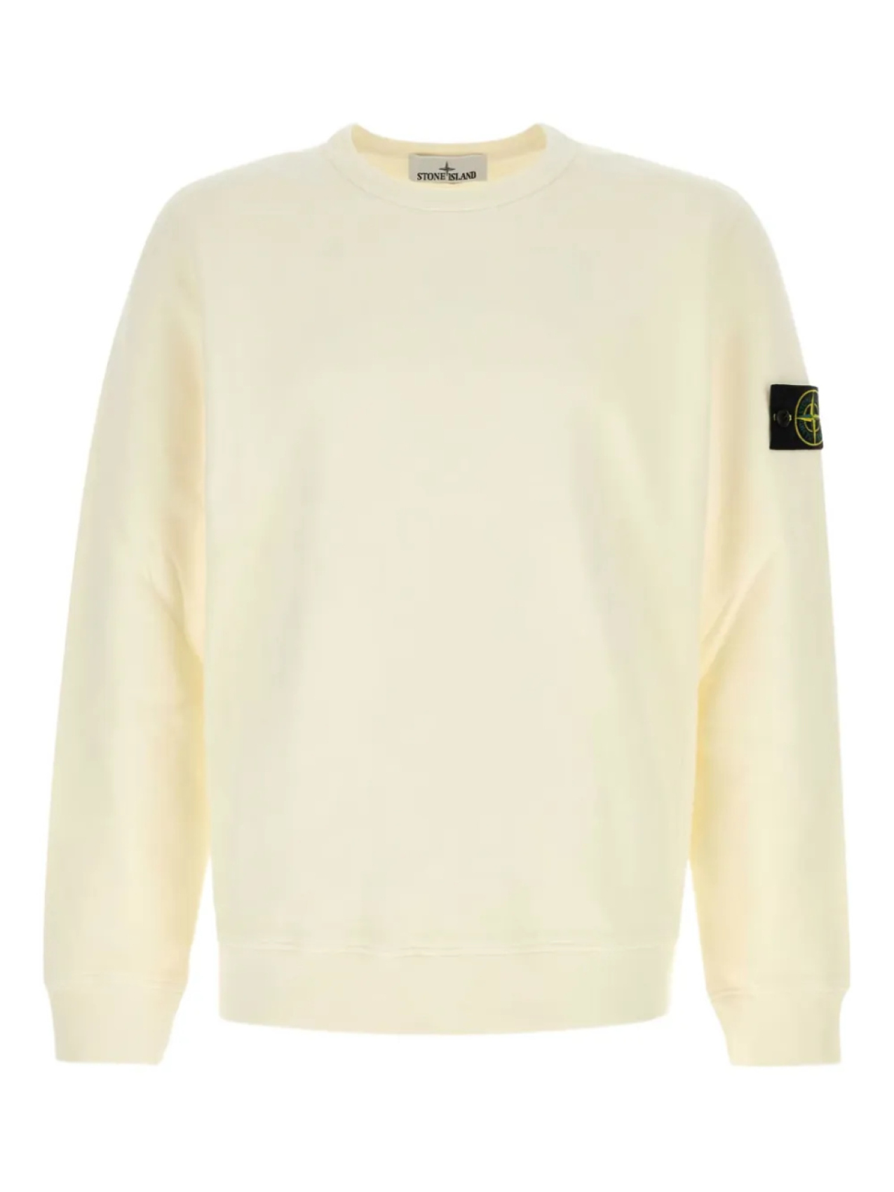 

Хлопковая толстовка с круглым вырезом Stone Island, нейтральный