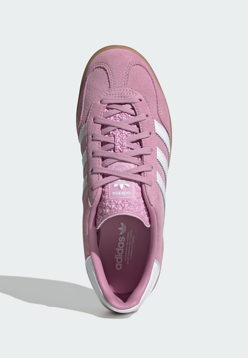Низкие кеды GAZELLE INDOOR Adidas Originals, сиреневый — фото 3