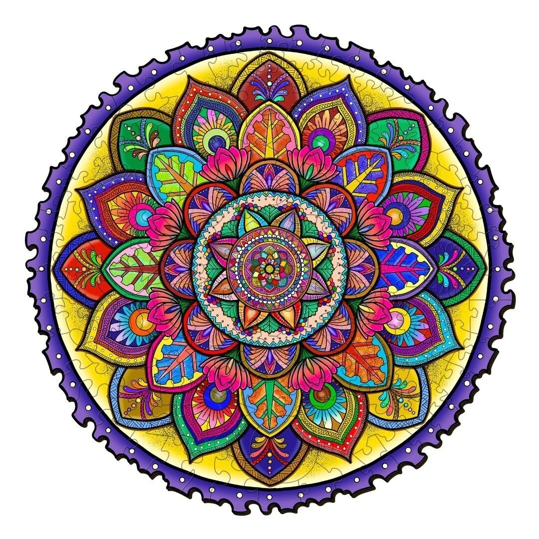 

Деревянный пазл MANDALA ZEN S Moments