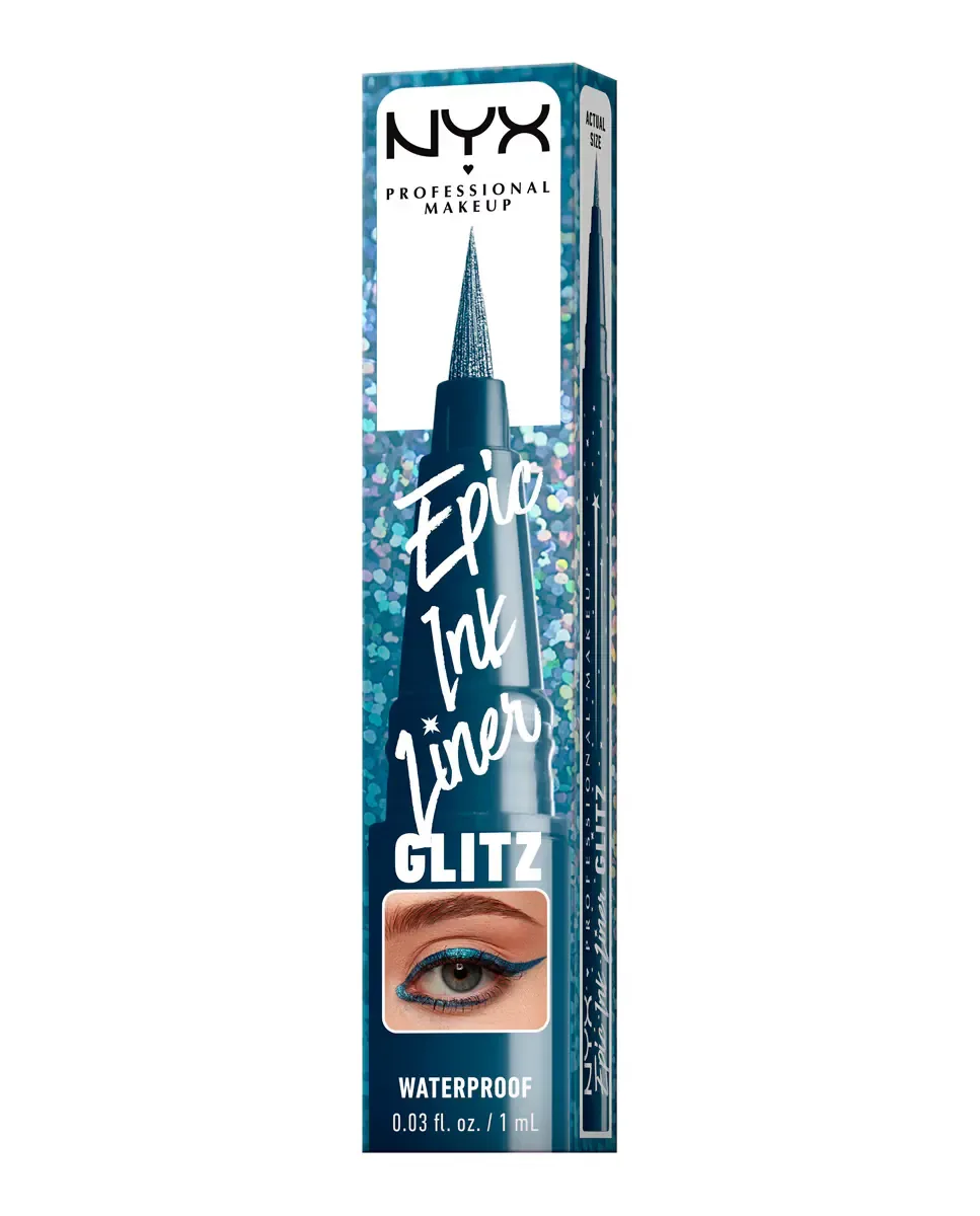 Подводка для глаз Epic Ink Liner Nyx Nyx Professional Makeup, Glitz Denim Dazzle — фото 3