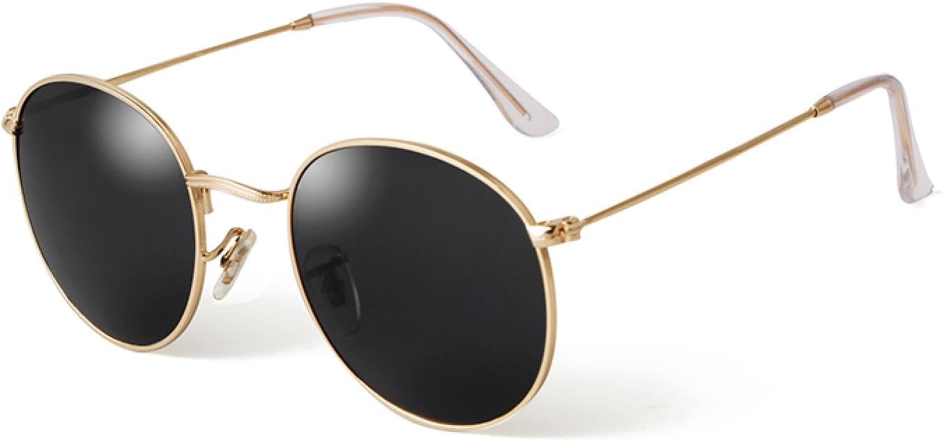 

Солнцезащитные очки с защитой от УФ-излучения UV400 | Зеленые, маленькие, металлические, круглые | Для женщин и мужчин, для занятий спортом на открытом воздухе и вождения DSVIGF, 03