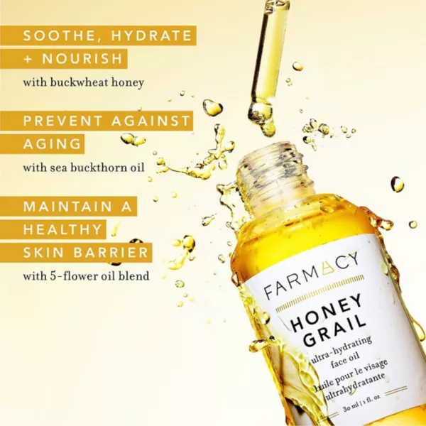 Масло для лица Farmacy — Ультраувлажняющее Honey Grail — фото 2