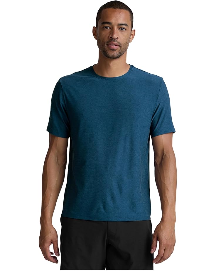 

Мужская футболка Beyond Yoga Always Beyond Crew Tee 2.0, Dark Cobalt Heather, Синий, Мужская футболка Beyond Yoga Always Beyond Crew Tee 2.0, Dark Cobalt Heather