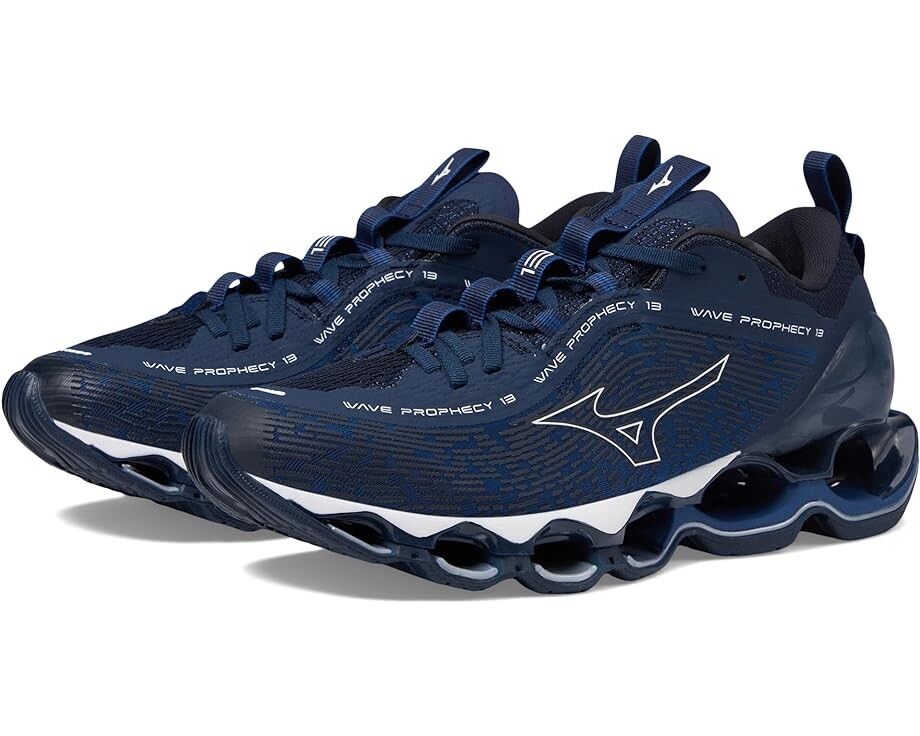 

Кроссовки Mizuno Wave Prophecy 13, цвет Navy Peony/White