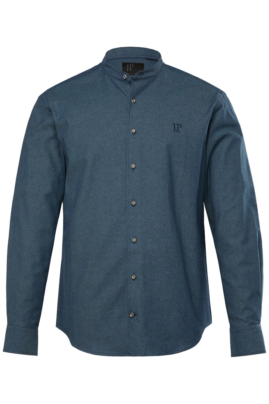 

Рубашка на пуговицах классического кроя JP1880, Blue