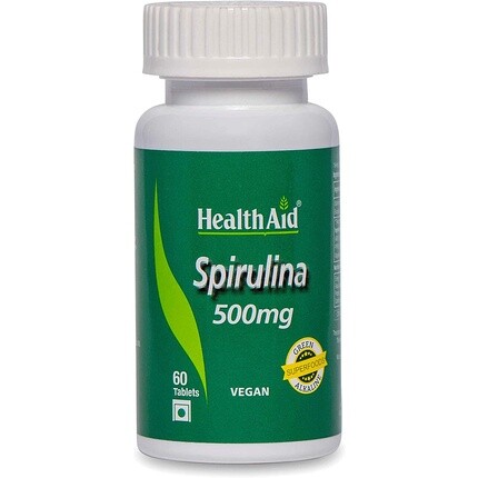 

Спирулина 500 мг 60 таблеток, Healthaid