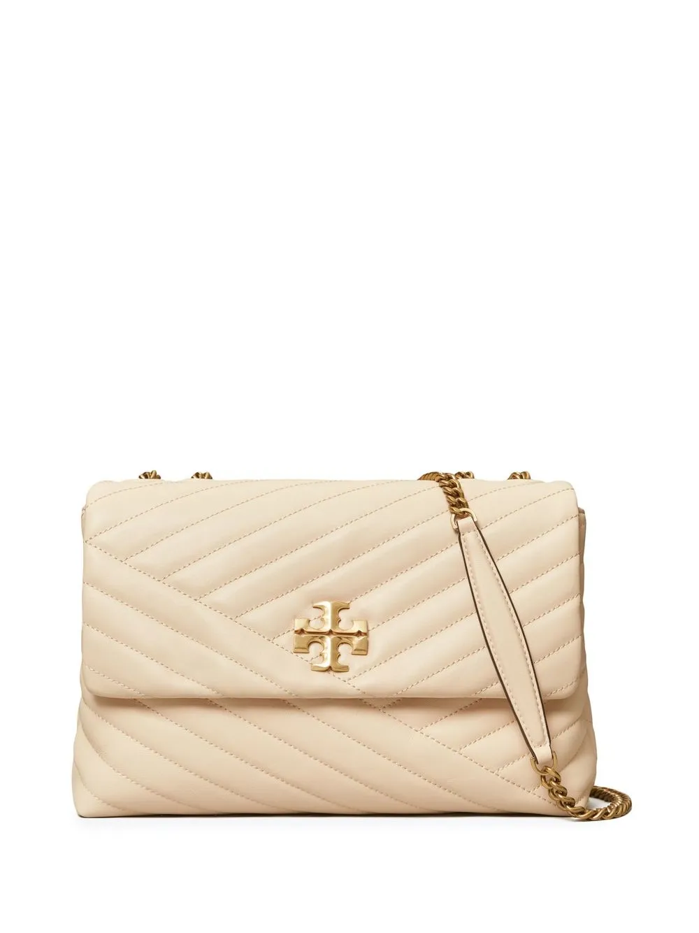 

Сумка на плечо Kira с узором шеврон Tory Burch, нейтральный