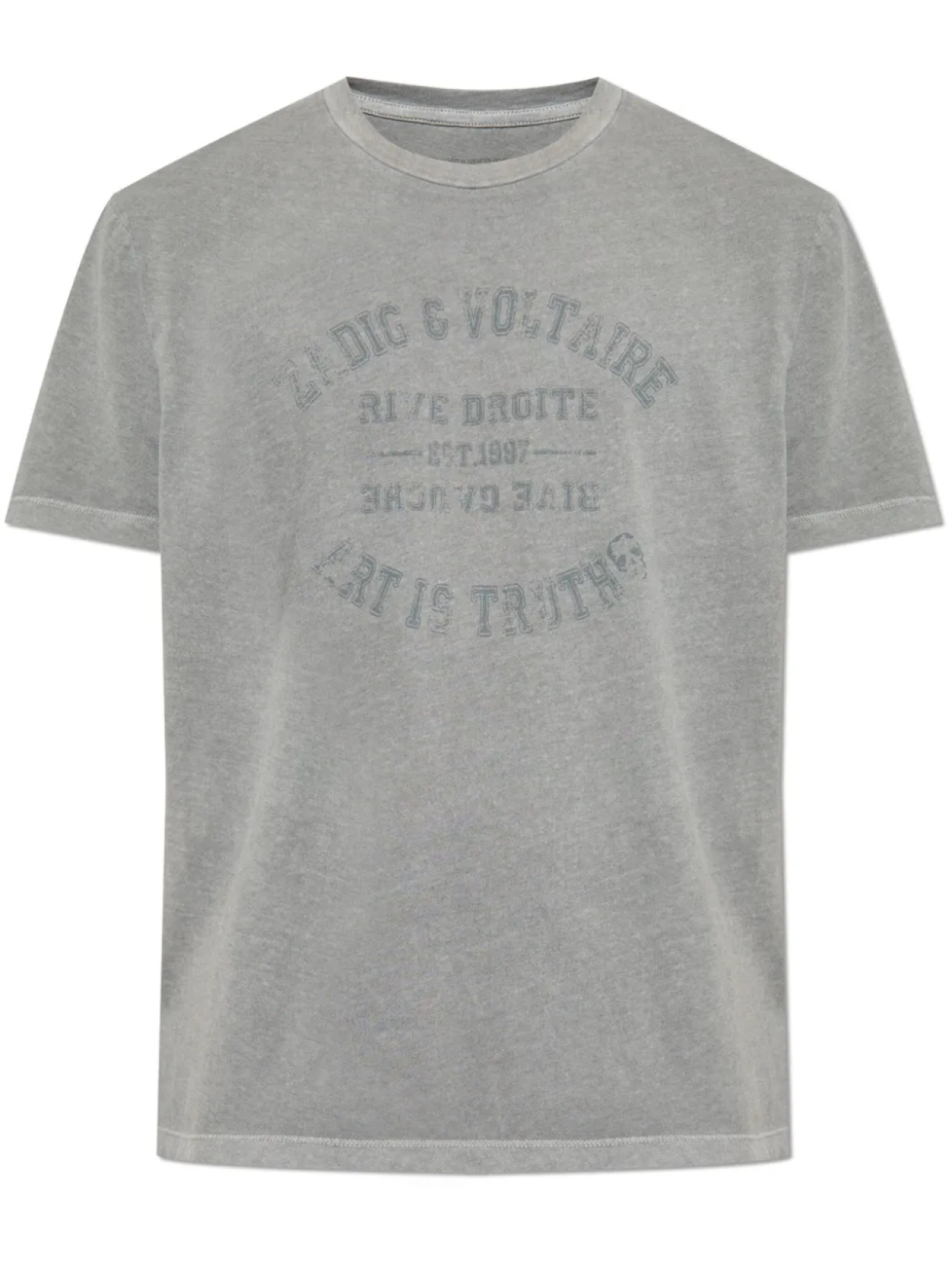 

Футболка Zadig&Voltaire с логотипом, серый