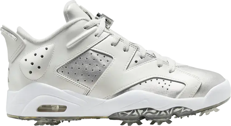 

Кроссовки Air Jordan 6 Retro Low Golf 'Gift Giving Pack', серебряный, Серый, Кроссовки Air Jordan 6 Retro Low Golf 'Gift Giving Pack', серебряный