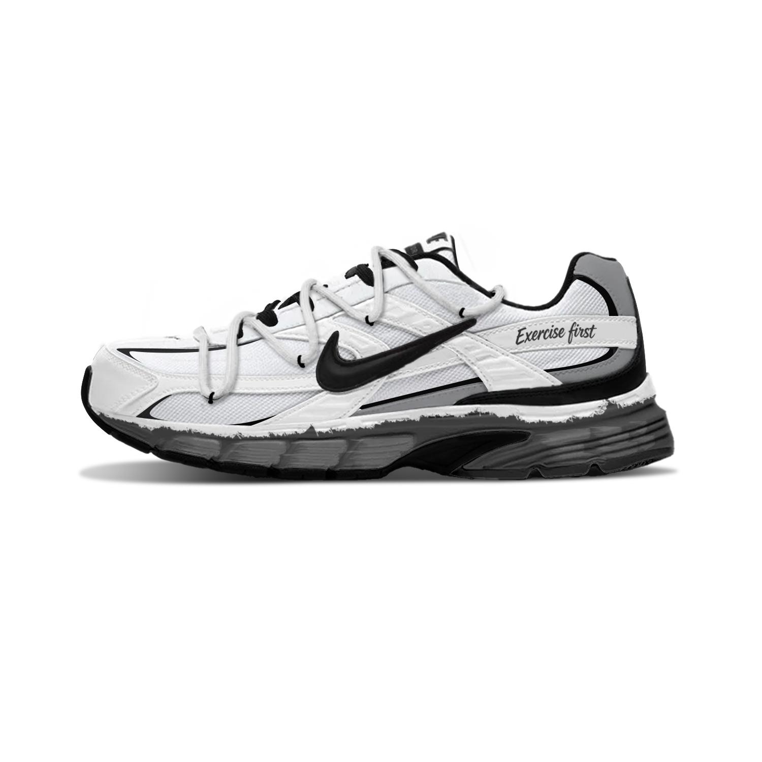 

Инициатор амортизация, износостойкие низкие кроссовки для мужчин Nike, белый