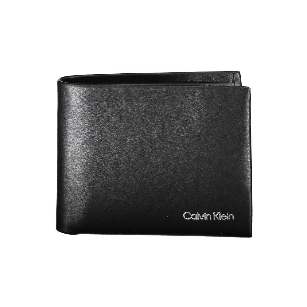 

Черный мужской кошелек из полиэстера Calvin Klein