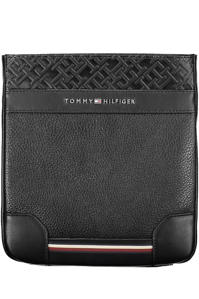

Черная полиэтиленовая мужская сумка через плечо Tommy Hilfiger