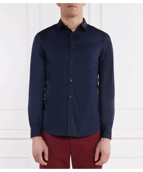 

Рубашка Regular fit Armani Exchange, синий