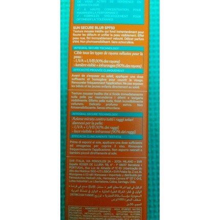 Увлажняющий солнцезащитный крем Spf 50+ - 50 мл, Svr — фото 3